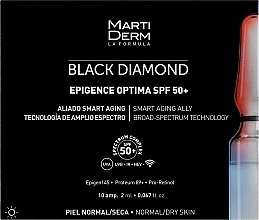 Kup Ampułki przeciwsłoneczne do twarzy - MartiDerm Black Diamond Epigence Optima SPF 50+