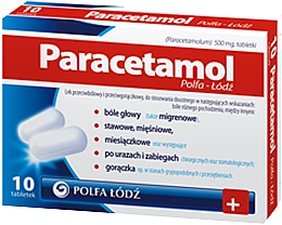 Kup Suplement diety Paracetamol - Laboratoria Polfa Lodz Paracetamol 500 Mg