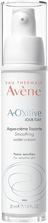 Krem do twarzy na dzień - Avene A-Oxitive Day Smoothing Water-Cream Sensitive Skins