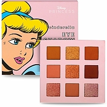 Paleta cieni do powiek - Mad Beauty Disney POP Princess Mini Cinderella Eyeshadow Palette — Zdjęcie N2