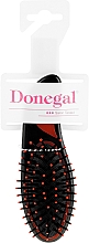 Kup Szczotka do włosów, mała, 9002, czarno-czerwona - Donegal