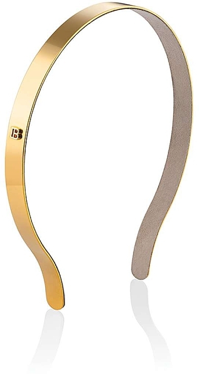 Opaska do włosów - Balmain Paris Hair Couture Riviera 18K Golden Headband  — Zdjęcie N1