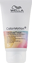 Maska do intensywnej regeneracji włosów farbowanych - Wella Professionals Color Motion+ Structure Mask — Zdjęcie N2