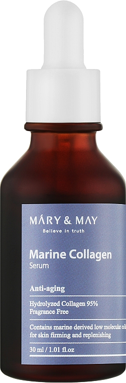 Serum do twarzy z kolagenem - Mary & May Marine Collagen Serum — Zdjęcie N1