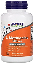 Kup Suplement diety L-metionina, 500 mg - Now Foods L-Methionine Capsules