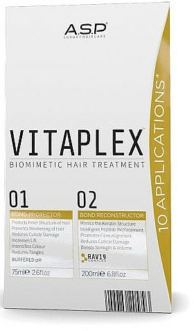 Zestaw - Affinage Salon Professional Vitaplex Trial Kit (concentrate/200ml + concentrate/75ml) — Zdjęcie N1