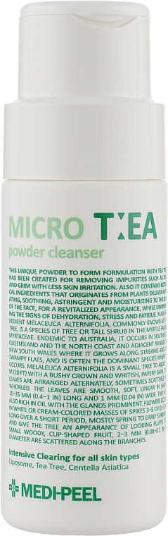 Głęboko oczyszczający proszek enzymatyczny - MEDIPEEL Micro Tea Powder Cleanser