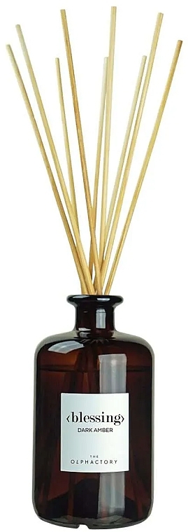 Dyfuzor zapachowy - Ambientair The Olphactory Mikado Blessing Dark Amber Diffuser — Zdjęcie N1