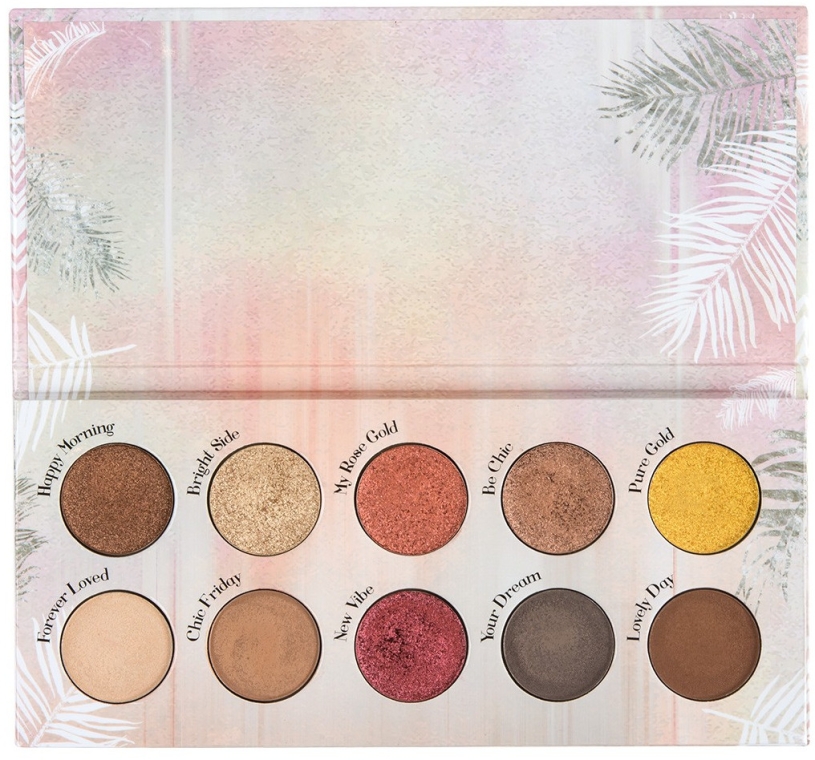 Paleta cieni do powiek - Peggy Sage Eye Shadows Palette 3D Metal & Mat — Zdjęcie N2