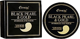 Kup Hydrożelowe plastry na powieki z ekstraktem z czarnej perły i złota - Esthetic House Black Pearl & Gold Hydrogel Eye Patch