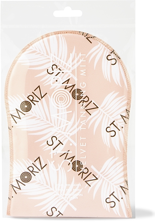 PREZENT! Rękawica do aplikacji samoopalacza - St.Moriz Velvet Single Sided Tanning — Zdjęcie N1
