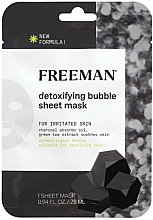 Kup Detoksykująca bąbelkowa maska w płachcie z węglem aktywnym - Freeman Detoxifying Sheet Mask