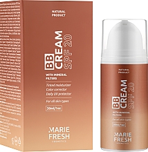 Krem BB z filtrami mineralnymi SPF 20 - Marie Fresh Cosmetics BB Cream SPF 20 — Zdjęcie N2