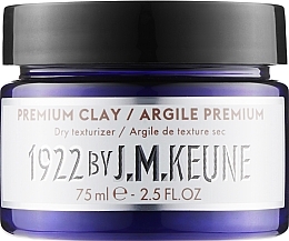 Kup Mocno utrwalająca matowa glinka do włosów - Keune 1922 Premium Clay Distilled For Men