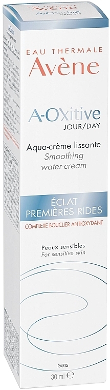 Krem do twarzy na dzień - Avene A-Oxitive Day Smoothing Water-Cream Sensitive Skins — Zdjęcie N3