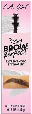 Żel do stylizacji brwi - L.A. Girl Brow Perfect Extreme Hold Styling Gel — Zdjęcie N1