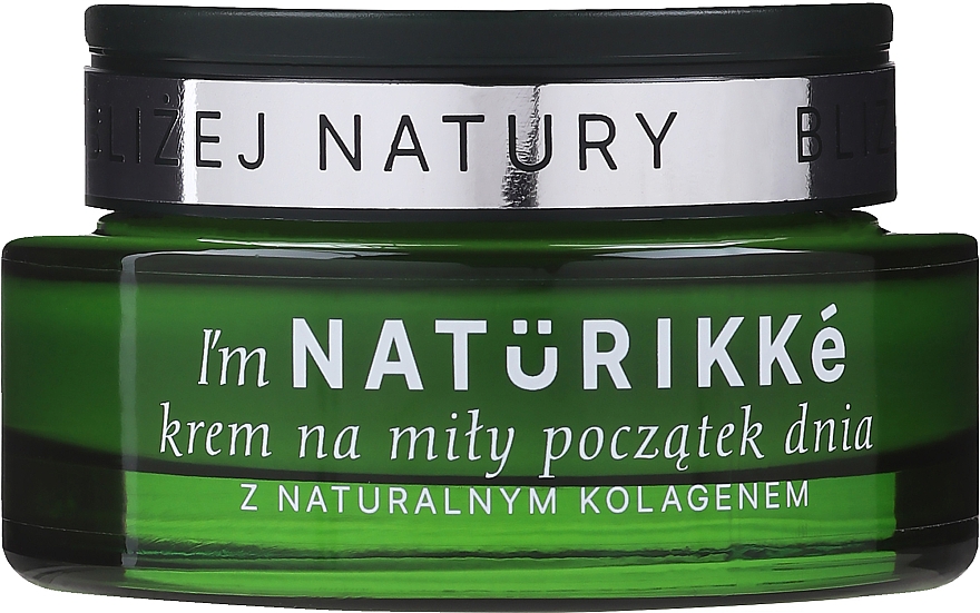 Kolagenowy krem do twarzy na dzień - I`m Naturikke Anti-Wrinkle Day Face Cream With Natutal Collagen — Zdjęcie N1