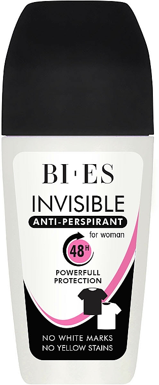 Dezodorant w kulce - Bi-Es Invisible For Woman 
