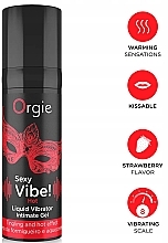 Rozgrzewający wibrator w żelu - Orgie Sexy Vibe! Hot Liquid Vibrator Intimate Gel — Zdjęcie N3