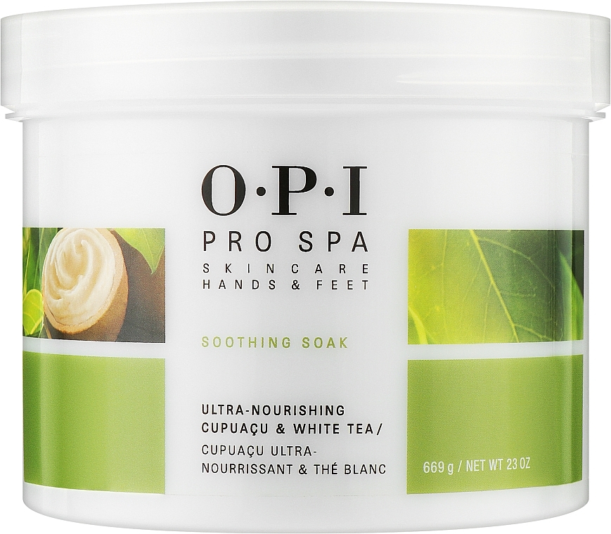 Emolient do pedicure - OPI ProSpa Skin Care Hands&Feet Soothing Soak — Zdjęcie N1