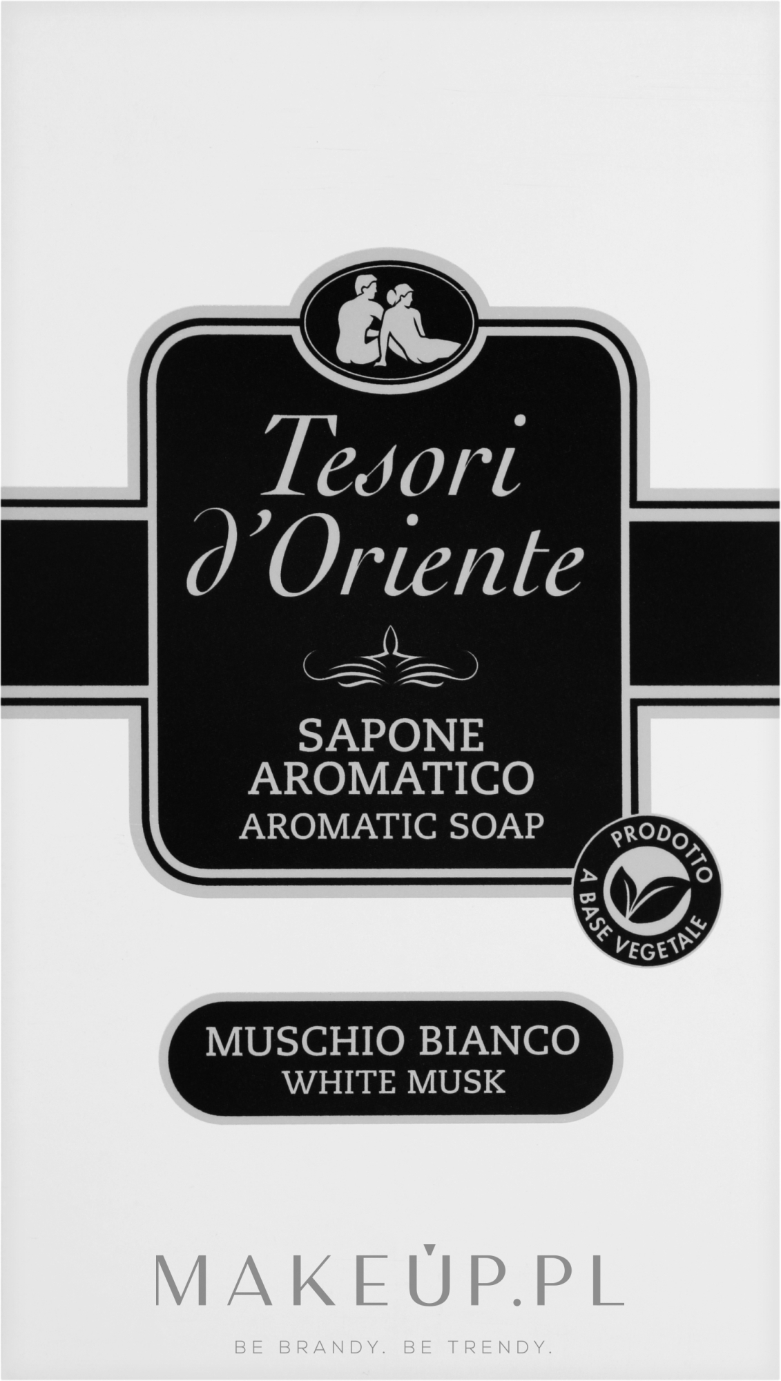 Tesori d`Oriente White Musk - Perfumowane mydło w kostce — Zdjęcie 125 g