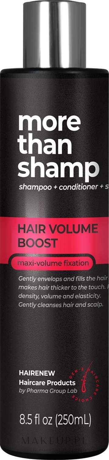 Szampon do włosów zwiększający objętość - Hairenew Hair Volume Boost Shampoo — Zdjęcie 250 ml
