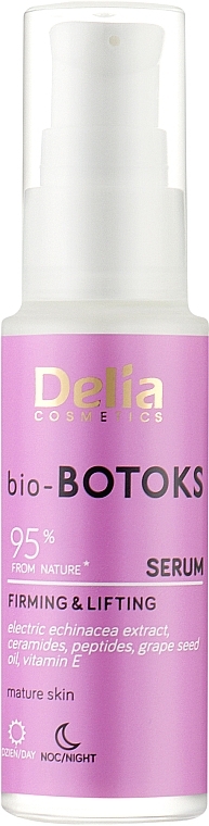 Serum napinająco-liftingujące - Delia bio-BOTOKS Firming & Lifting Serum — Zdjęcie N1