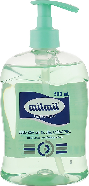 Antybakteryjne mydło w płynie - Mil Mil — Zdjęcie N1