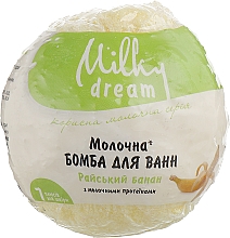 Bomba do kąpieli z proteinami mleka Paradise banan - Milky Dream — Zdjęcie N2