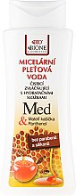Kup Woda micelarna do twarzy z mleczkiem pszczelim i koenzymem Q10 - Bione Cosmetics Honey + Q10 Water