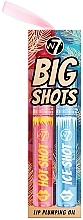 Kup Zestaw - W7 Big Shots Gift Set (lip/oil/2x2ml)