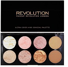 Kup Paletka różów do policzków - Makeup Revolution Blush Palette Golden Sugar