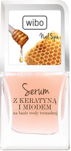 Serum do paznokci z keratyną i miodem - Wibo Nail Spa — Zdjęcie N1