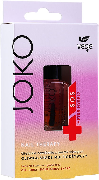 Multiodżywcza oliwka-shake do paznokci i skórek - Joko Nail Therapy — Zdjęcie N2