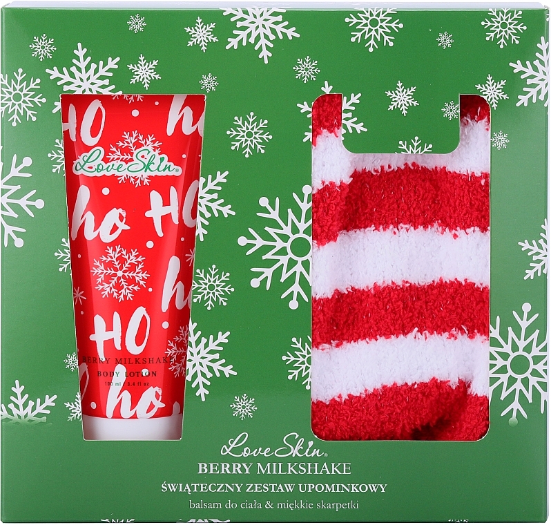 Zestaw - Love Skin Ho Ho (b/lot/100ml + socks/2pcs) — Zdjęcie N1