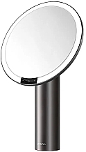 Kup Lusterko kosmetyczne z podświetleniem, czarne - Amiro LED Mirror Black