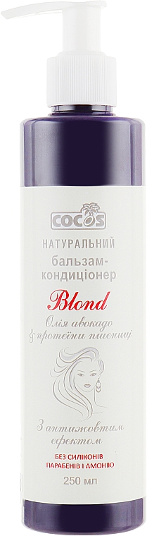 Balsam-odżywka do włosów blond - Cocos — Zdjęcie N1