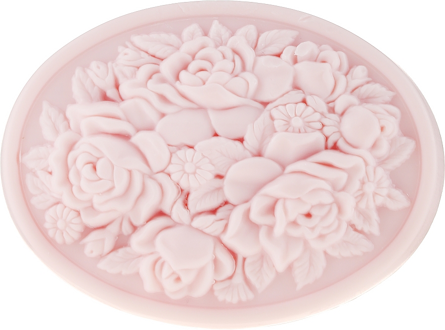 Naturalne włoskie mydło w kostce Róża - Saponificio Artigianale Fiorentino Botticelli Rose Soap — Zdjęcie N2