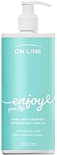 Mydło do rąk i ciała 2w1 Enjoy - On Line Hand & Body Wash — Zdjęcie N1