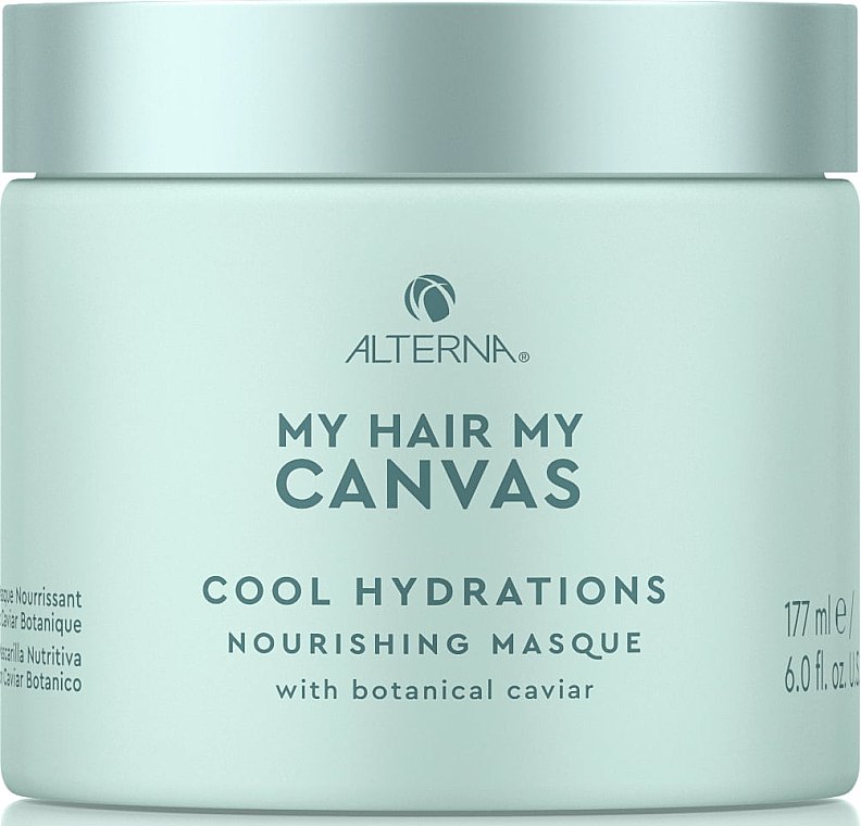 Wegańska maska nawilżająca do włosów - Alterna Canvas Cool Hydrations Nourishing Masque — Zdjęcie N1