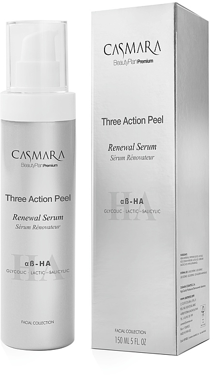 Odnawiające serum - Casmara Three Action Peel Renewal Serum — Zdjęcie N1