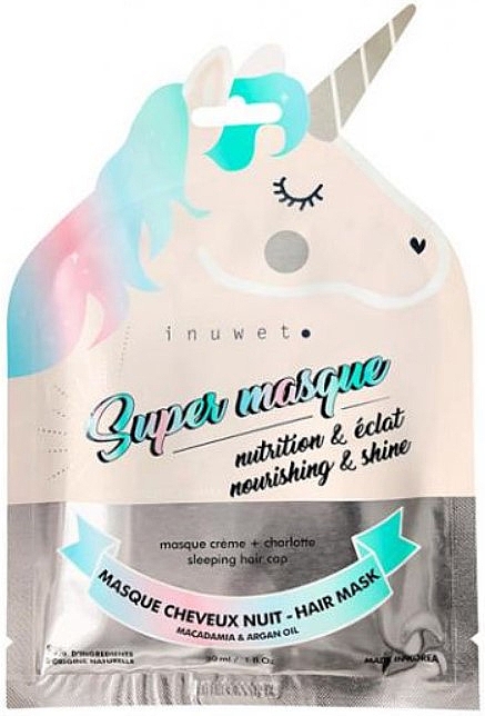 Maska odżywiająca i nabłyszczająca włosy - Inuwet Nourishing & Shine Hair Mask — Zdjęcie N1