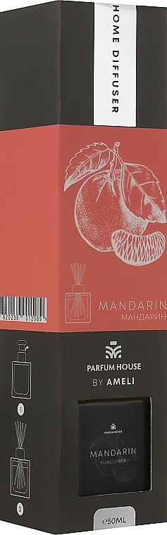 Dyfuzor Mandarynka - Parfum House by Ameli Homme Diffuser Mandarin — Zdjęcie N1