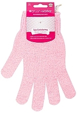 Rękawiczki do peelingu ciała - Brushworks Spa Exfoliating Body Gloves — Zdjęcie N1
