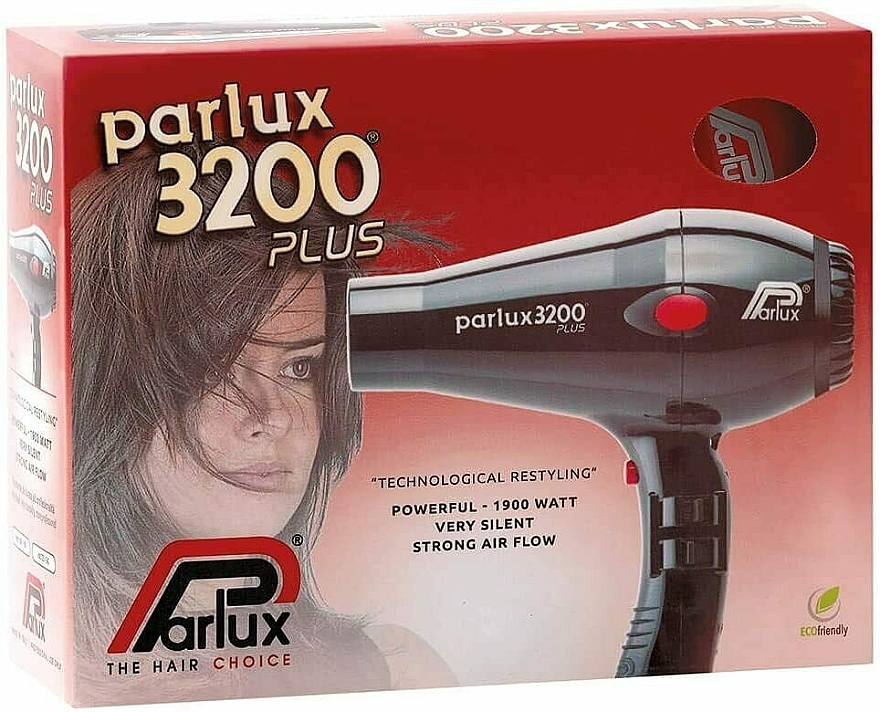 Suszarka do włosów, fioletowa - Parlux 3200 Plus Hair Dryer Violet — Zdjęcie N3