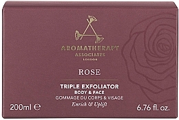 Różany peeling do twarzy i ciała - Aromatherapy Associates Rose Triple Exfoliator — Zdjęcie N3