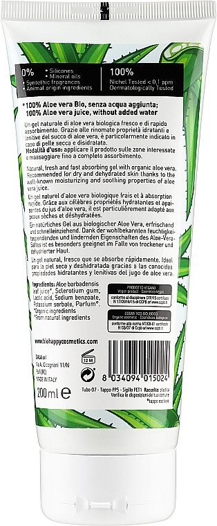 Żel do twarzy i ciala Aloes - Bio Happy Neutral & Delicate Aloe Gel — Zdjęcie N2