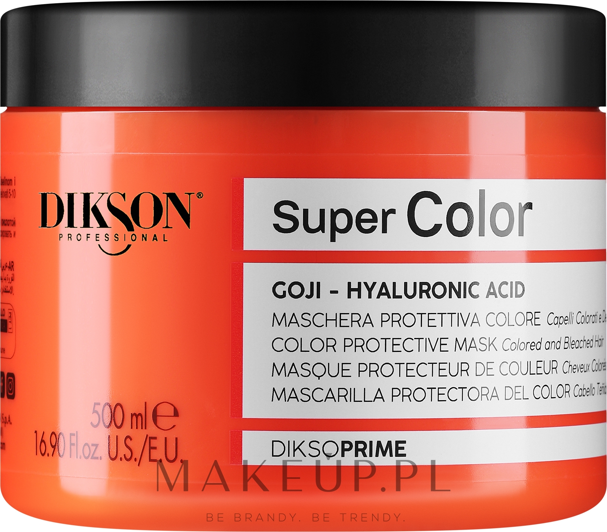 Maska do włosów farbowanych - Dikson Super Color Mask — Zdjęcie 500 ml