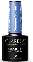 Żelowy lakier do paznokci - Claresa Summer Stories Soak Off UV/LED Color — Zdjęcie N1