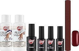 Kup Zestaw - My Nail №10 (base/7g + base/top/7g + gel/polish/7g + primer/14,6g + remover/60ml + prep/60ml + nailfile)